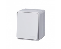 Переключатель ОП-1 10АХ IP54 Белый AtlasDesign Profi54